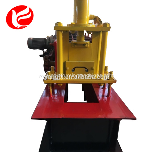 Iron wall light gauge keel making machine